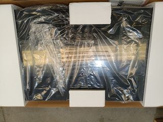 Chimenea Eléctrica con efecto llama de 2000 W Kekai Kentucky 128x26x61 cm con Simulación de Fuego para Suelo/Pared Negra