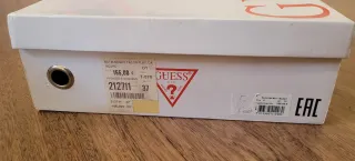 Botas Guess Negras con Cordones y Tacón