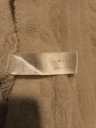 Vestaglia donna Lovable panna morbida