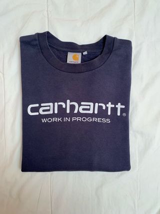 Jersey Carhartt cuello redondo azul marino