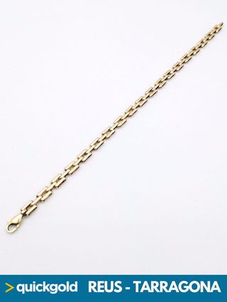040-05-00539 PULSERA ORO 18K ALTERNA 19CM