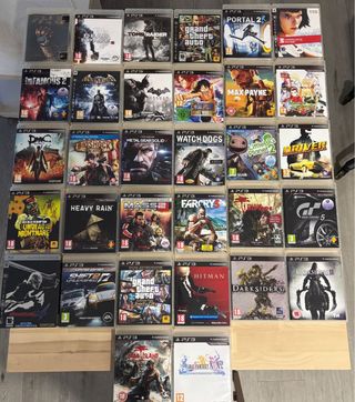 Lote Videojuegos PS3.