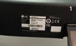 Monitor LG 24'' 24MP48HQ Negro