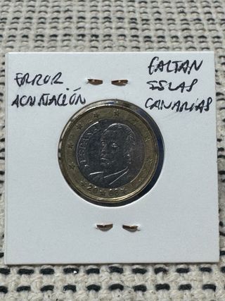 🇪🇸 1 Euro España 2008 Fallo Acuñación