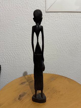Figura de ébano tallada a mano Congo