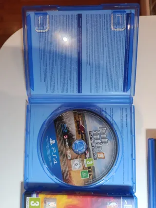 Lote Juegos PS4: Minecraft, NBA 2K23, FS19