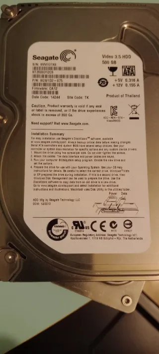 2 Discos Duros internos SATA