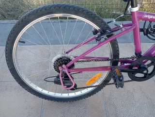 Bicicleta B'Twin Original Morada infantil