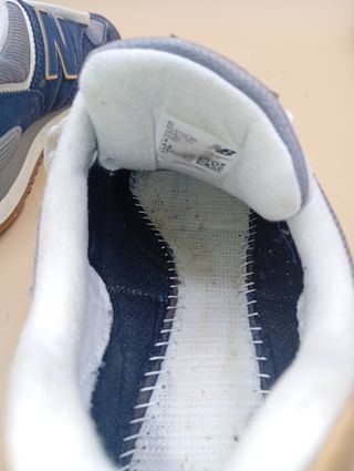 New Balance 574 Azul y Beige