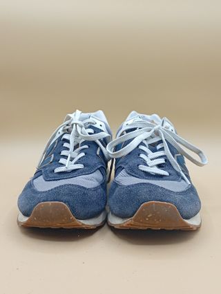 New Balance 574 Azul y Beige