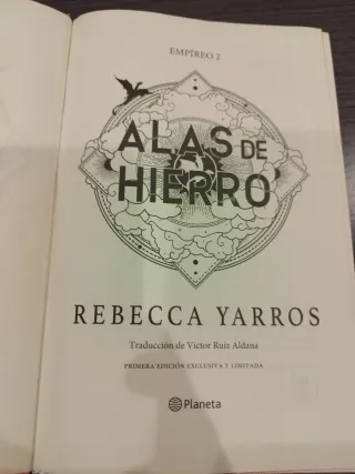 Trilogía Alas de Sangre Primeras Ediciones