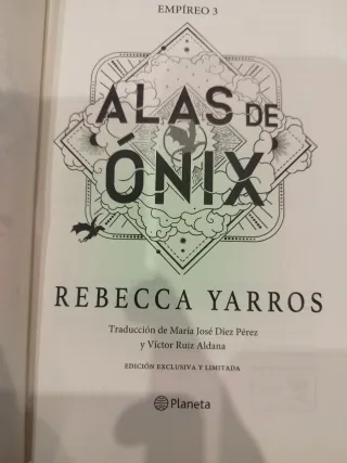 Trilogía Alas de Sangre Primeras Ediciones