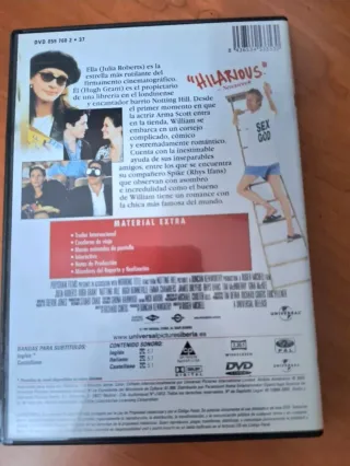 DVD a 2 €: Notting Hill, Resacón en las Vegas...