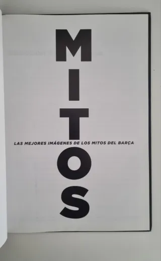 Libro: Mitos - Mundo Deportivo