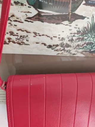Bolso rojo vintage
