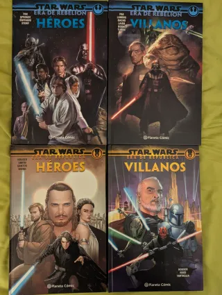 4 comics starwars