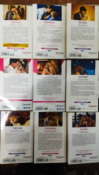 Set Novelas romanticos