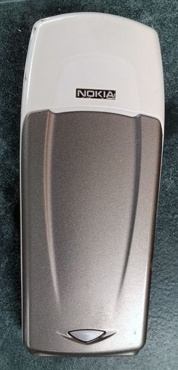 Teléfono Móvil Nokia 6100 Dorado/Plateado