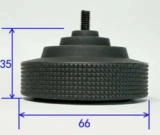 El mejor juego de patas para tu tocadiscos (4 Uds)