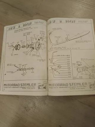 Libro despiece BMW R26, R27