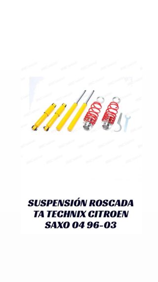 Suspensión TA Technix Citroën Saxo 96-03