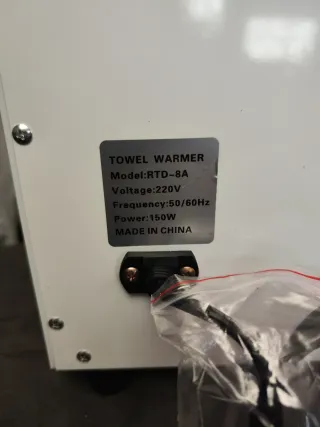 Calentador de Toallas Blanco