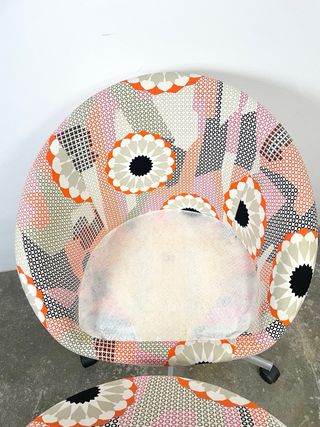 Silla giratoria Ikea multicolor