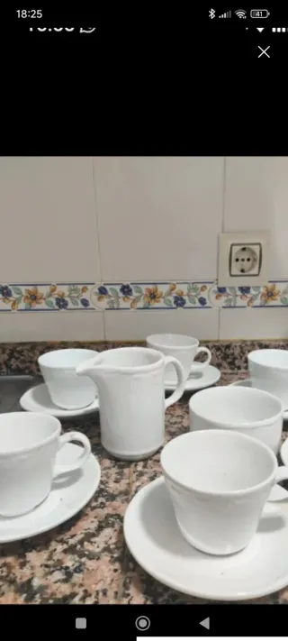 Juego de café Bidasoa