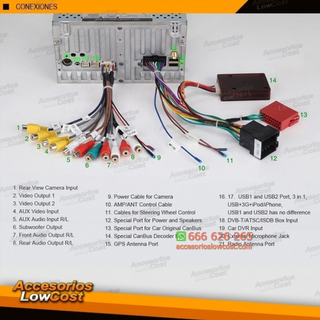 RADIO NAVEGADOR 7 PULGADAS HD GPS DVD MANOS LIBRE