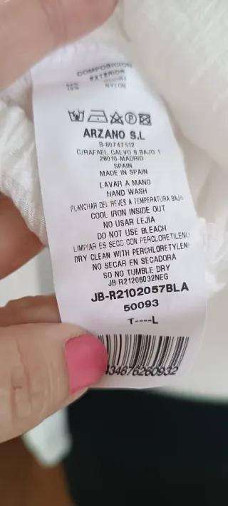 Camisa Renata&go Talla L