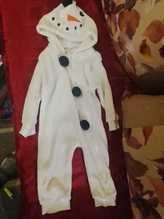Disfraz de Muñeco de Nieve para Bebé talla 12-18m
