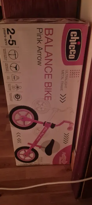 Bicicleta de equilibrio Chicco Pink Arrow