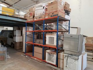 Estantería industrial metálica