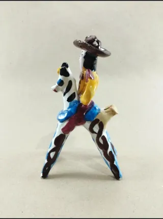 Silbato Rejoneador cerámica Andújar