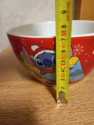 Tazón Stitch Disney Navidad