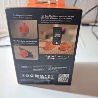 Altavoz Bluetooth MagSafe MagRover Naranja