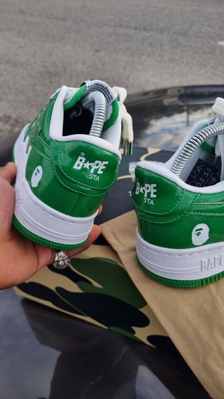 Sapatilhas BAPE Sta Patent Leather - Original