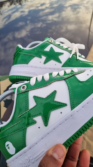 Sapatilhas BAPE Sta Patent Leather - Original