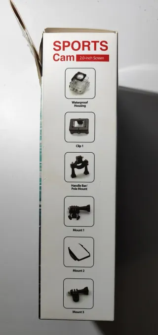 Cámara Deportiva HD 1080P Sumergible