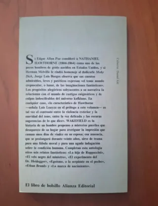 Italo Svevo, Nathaniel Hawthorne Libros