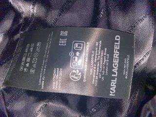 Plumas Karl Lagerfeld Negro Mujer