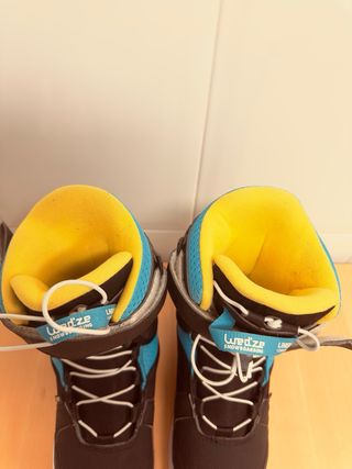 Botas de Snowboard Junior Wedze Indy 300