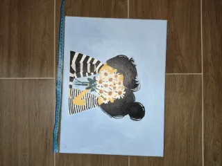 Cuadro pareja en liezo