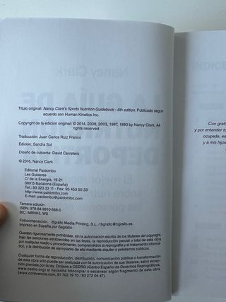 Guía de nutrición deportiva de Nancy Clark, LA