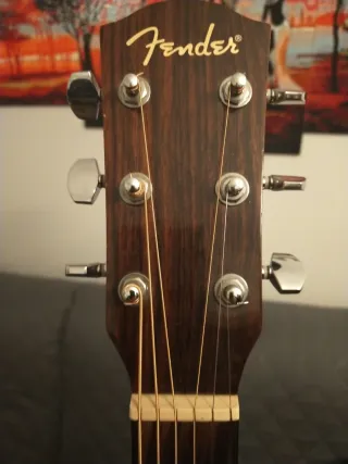 Guitarra electroacústica Fender CD140SCE