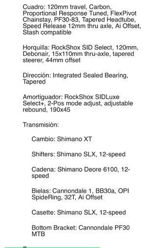 Cannondale Scalpel Carbon SE 2