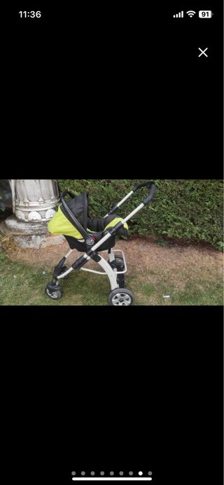 Conjunto silla coche grupo 0 bebé