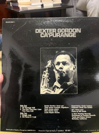 Dexter Gordon - Ca'Pur-Ange / Tangerine