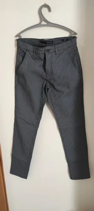 Pantaloni chino CLAYTON uomo grigi taglia M