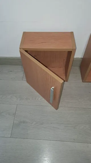 Pack 2 estanterías de madera